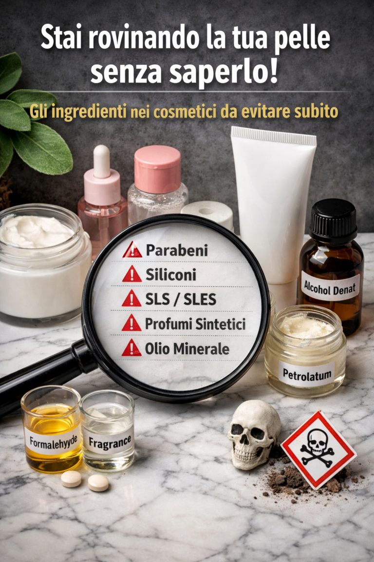 Stai rovinando la tua pelle senza saperlo: gli ingredienti nei cosmetici da evitare subito