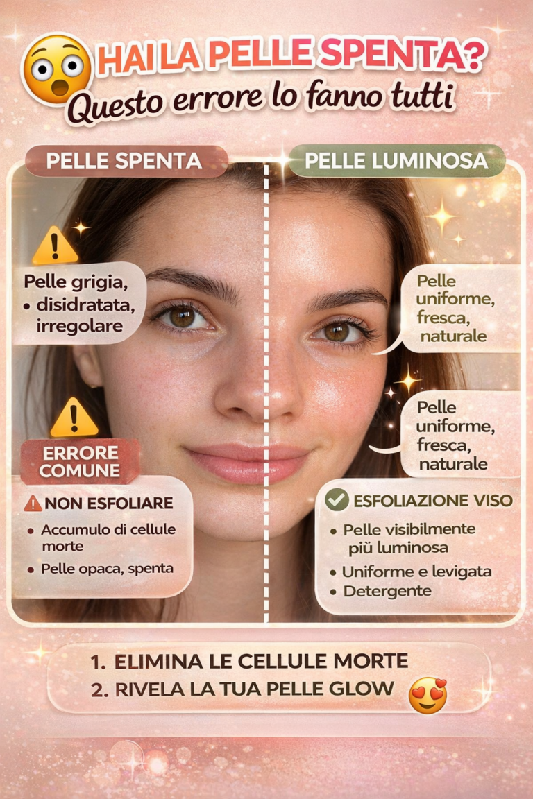 Hai la pelle spenta? Questo errore lo fanno tutti