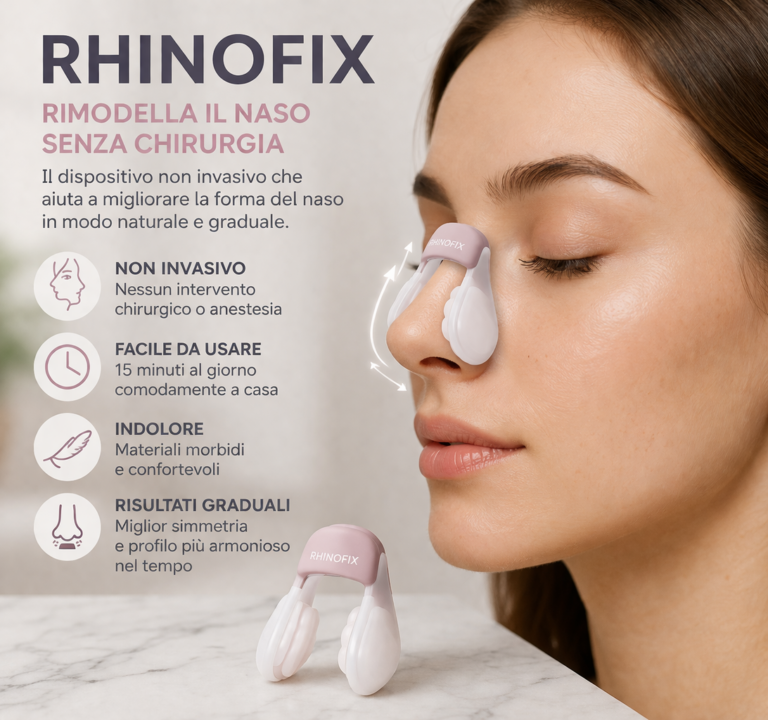Rhinofix: il dispositivo che rimodella il naso senza chirurgia | Guida completa all’utilizzo